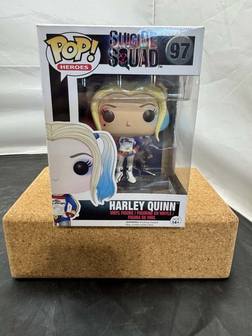 Funko Pop Heroes Suicide Squad Harley Quinn #97 Vaulted DC Comics Vinyl NIB